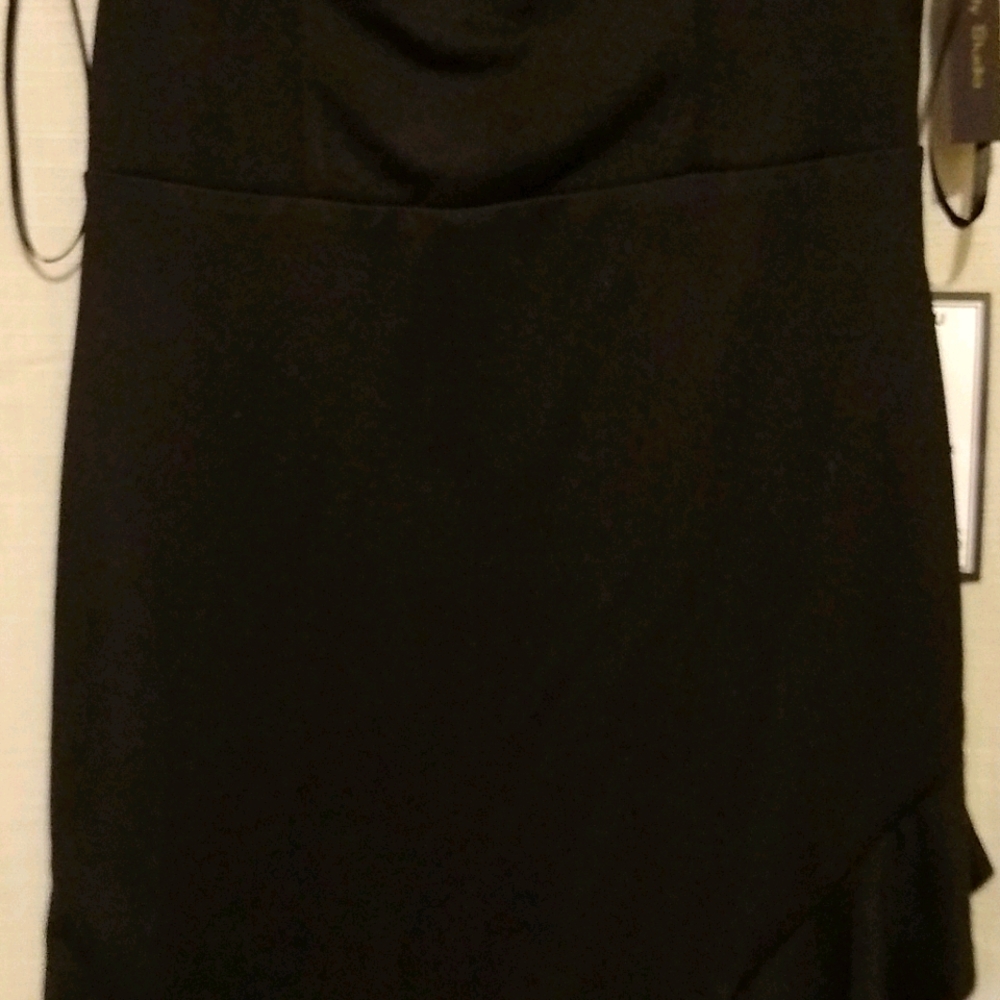 City studio black dress size 12